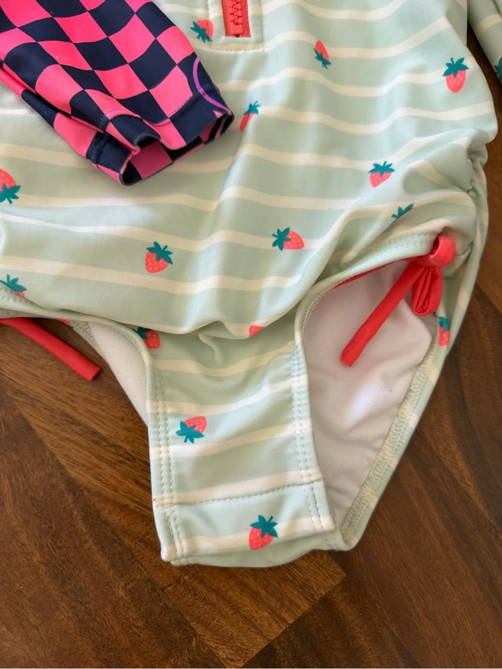 Girls Mixed Swimwear Bundle - Pink, Coral, Navy, Light Blue